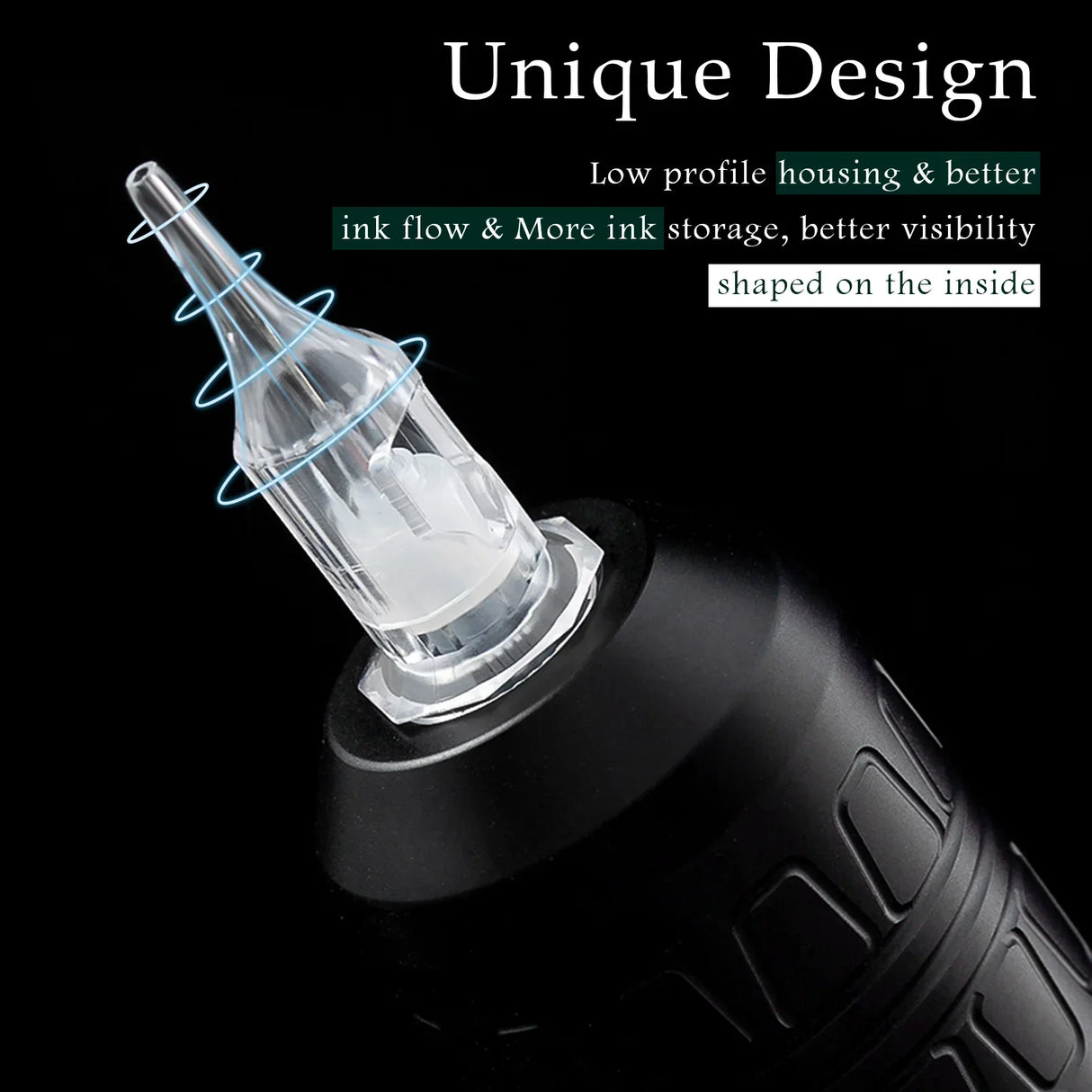 INKIN Real Safety Tattoo Needle Cartridge Precise Positioning