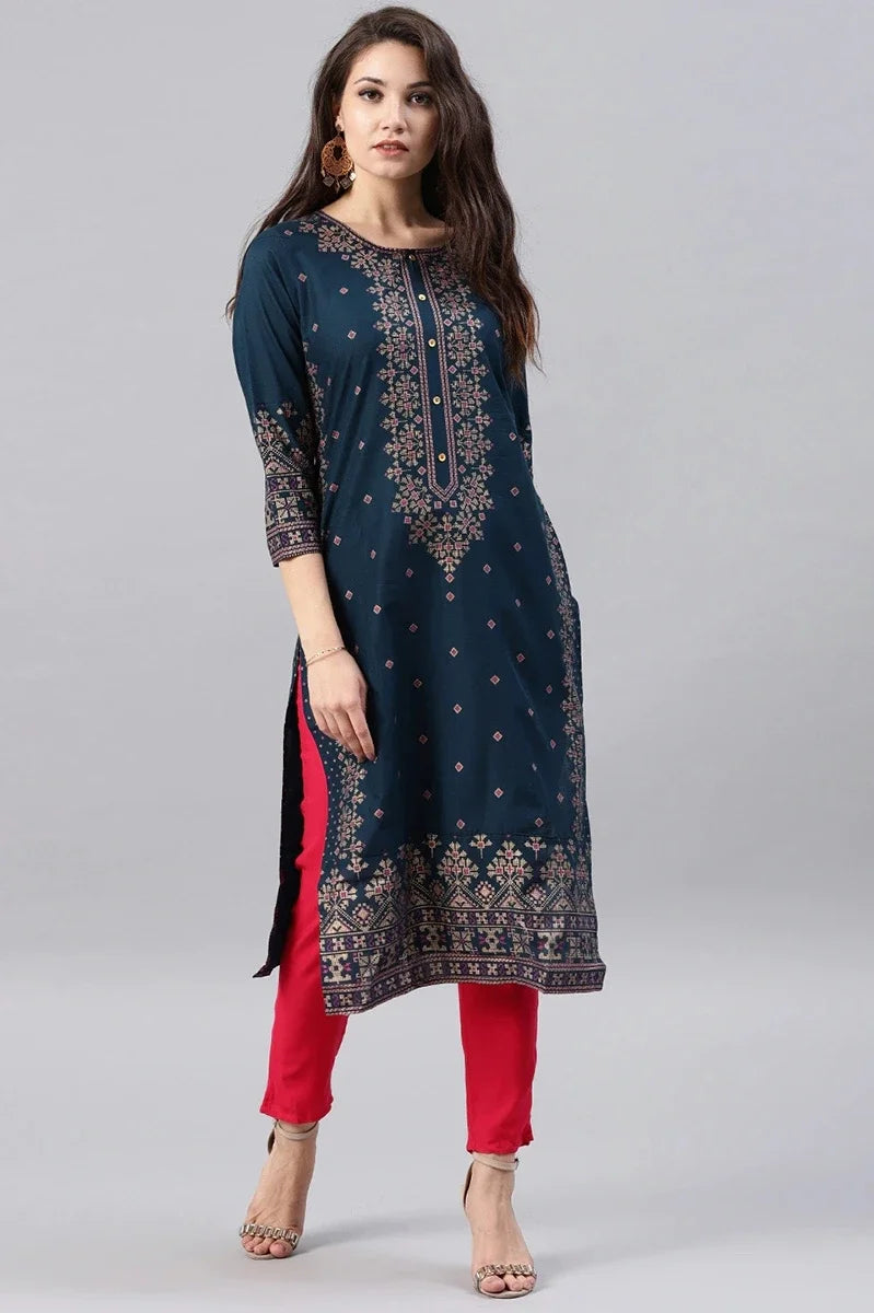 Indian Dress Kurtas for Women Spring Summer Cotton