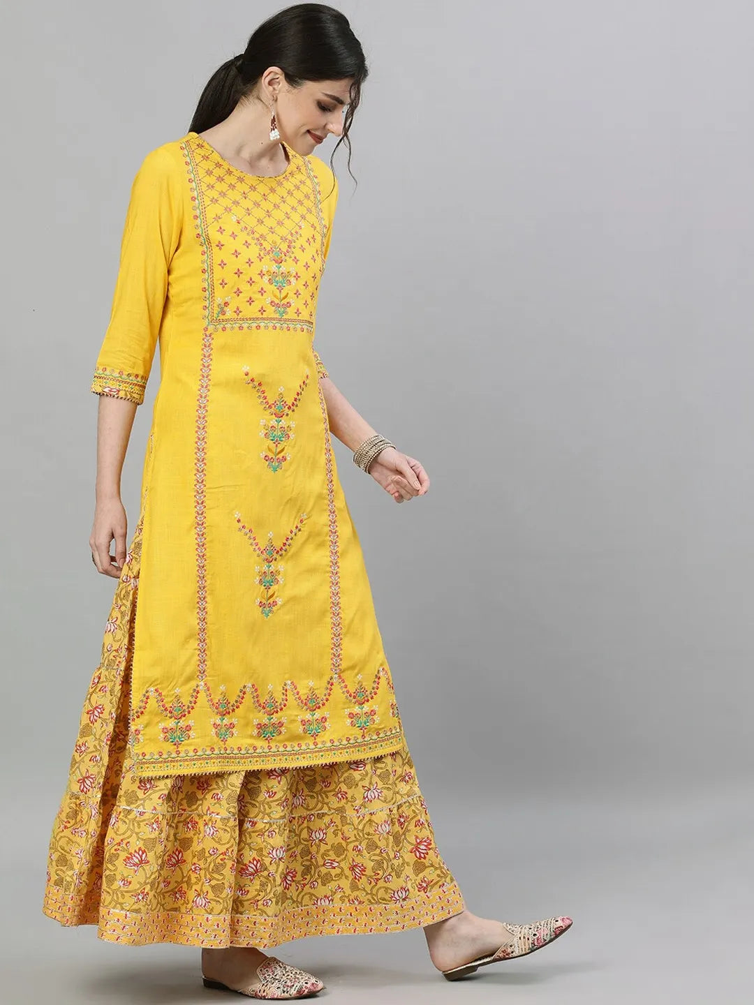 Indian Saree New Ethnic Style Womens Indian Sari