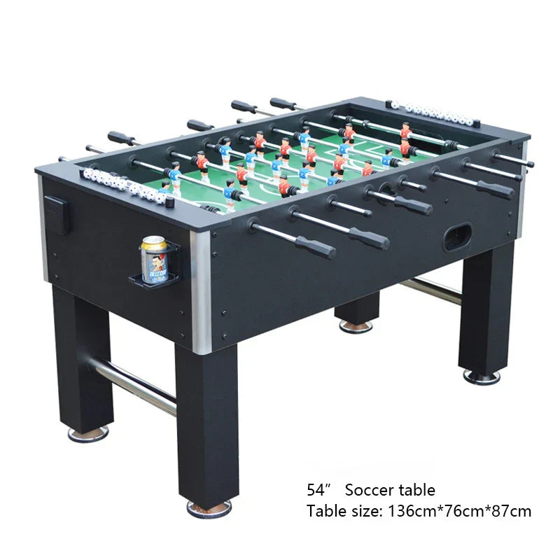 Indoor Large Wood Grain Soccer Table, Adult Game
