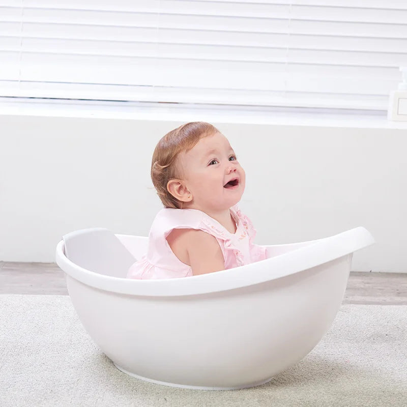 Infant PP Thickened Egg-shaped Bathtub Bath Bucket Baby