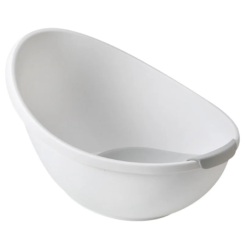 Infant PP Thickened Egg-shaped Bathtub Bath Bucket Baby