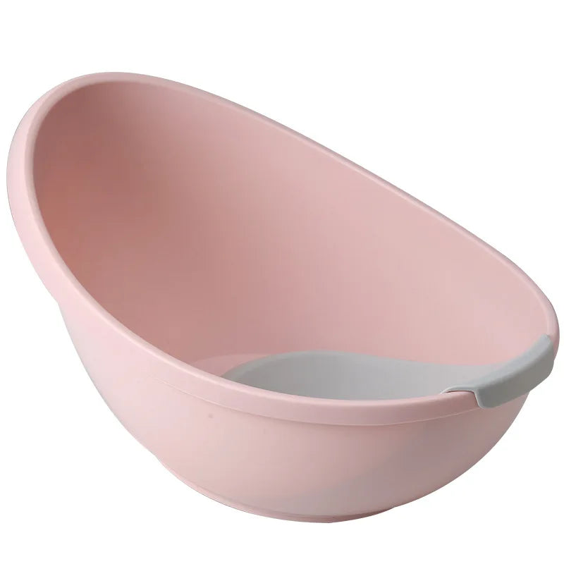 Infant PP Thickened Egg-shaped Bathtub Bath Bucket Baby