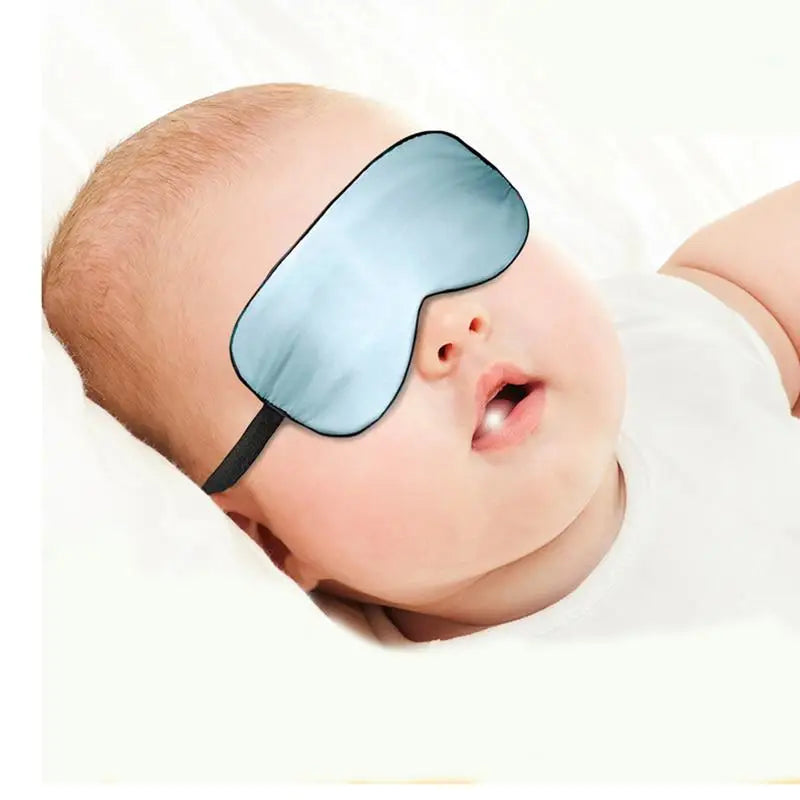 Infant Silk Eye Mask Kids Baby Sleep Eye