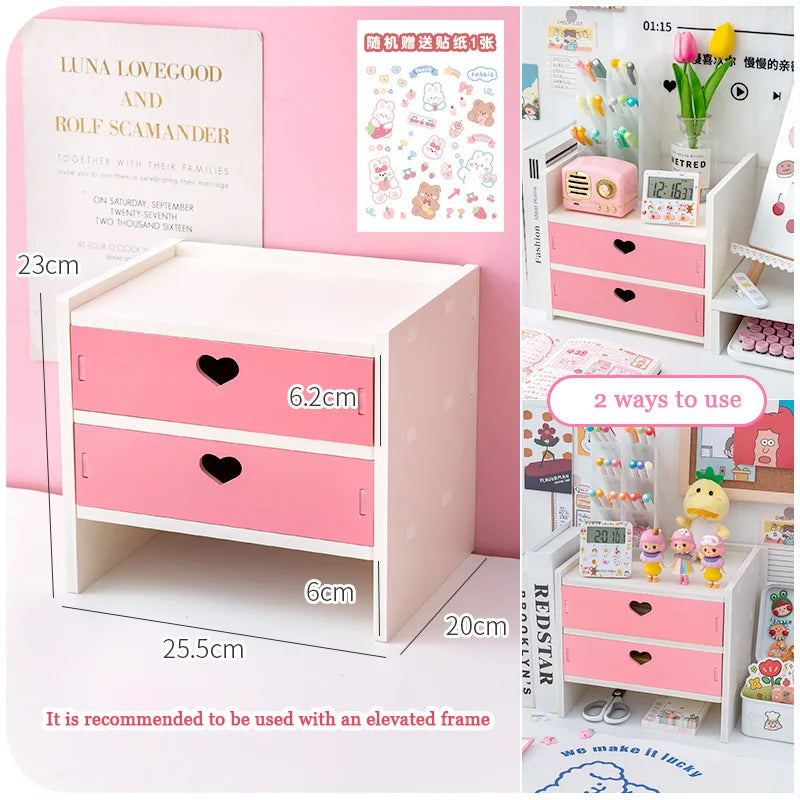 Ins Cute Desktop Computer Monitor Increase Rack Office