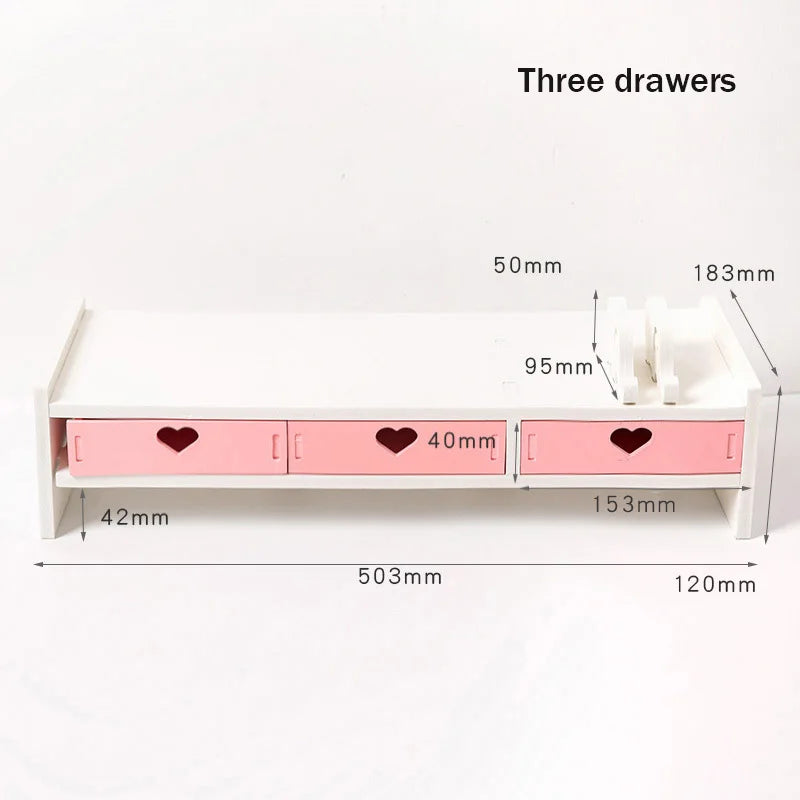Ins Cute Desktop Computer Monitor Increase Rack Office