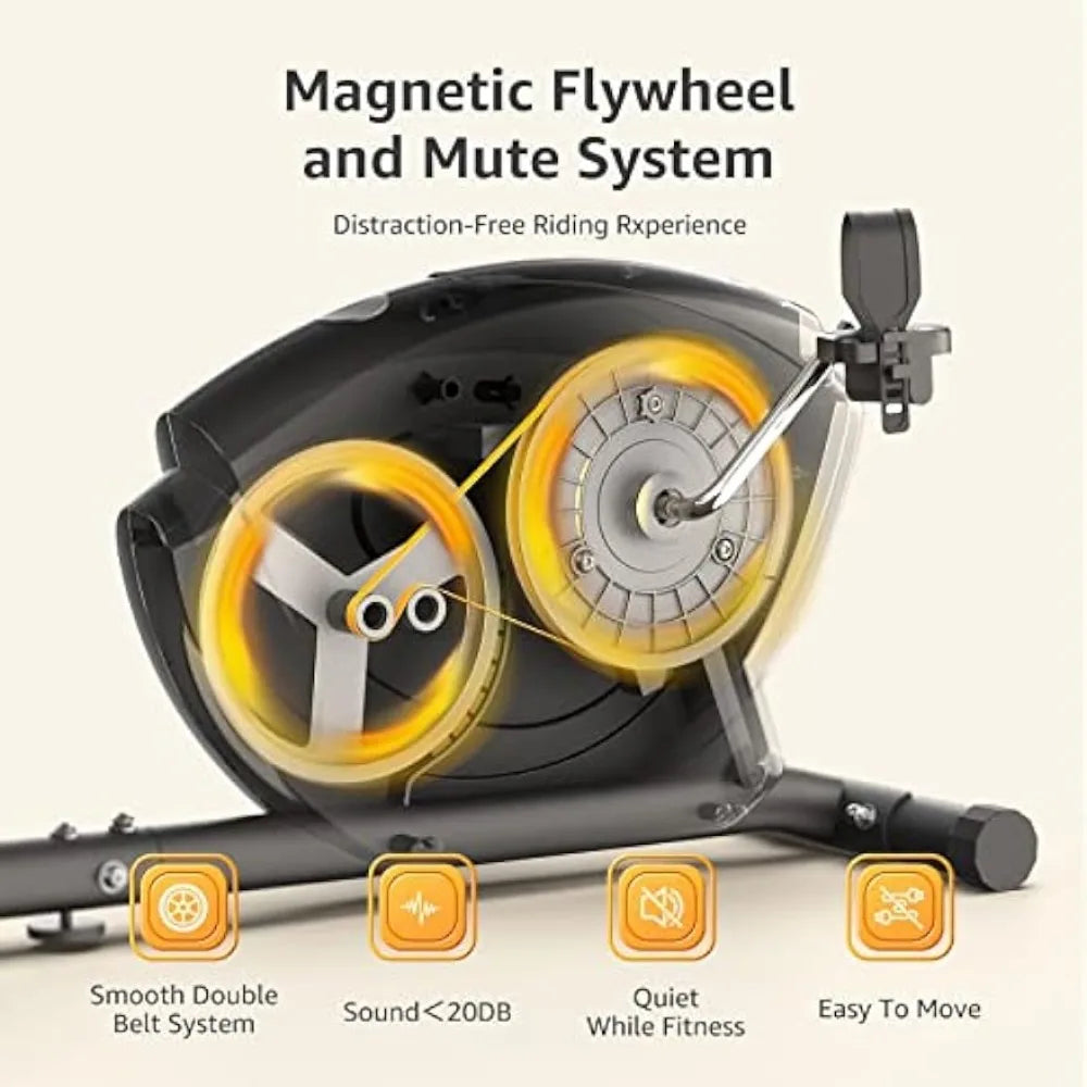 JEEKEE Recumbent Exercise Bike for Adults Seniors -