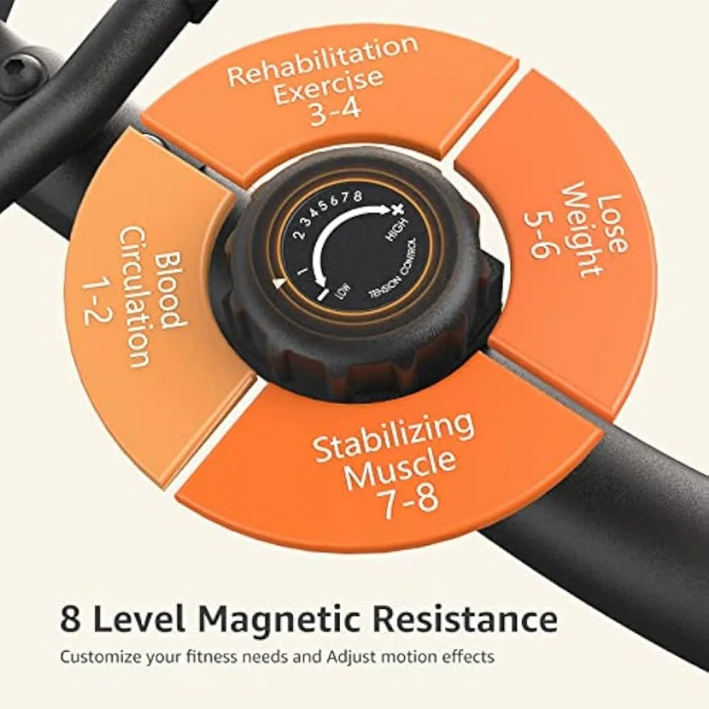 JEEKEE Recumbent Exercise Bike for Adults Seniors -