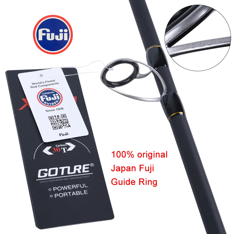 Japan FUJI Guide Ring Fishing Rods 2.1m-3.6m Portable
