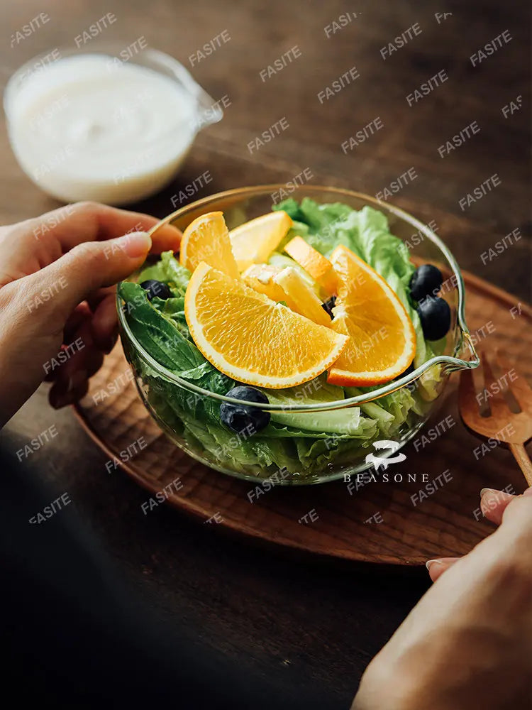 Japanese Drainage Pointed Bowl Baking Accessories Dessert Salad