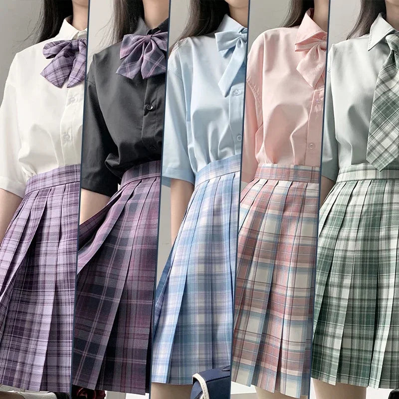 Japanese Jk Uniform Top Student Girls Shirt Women