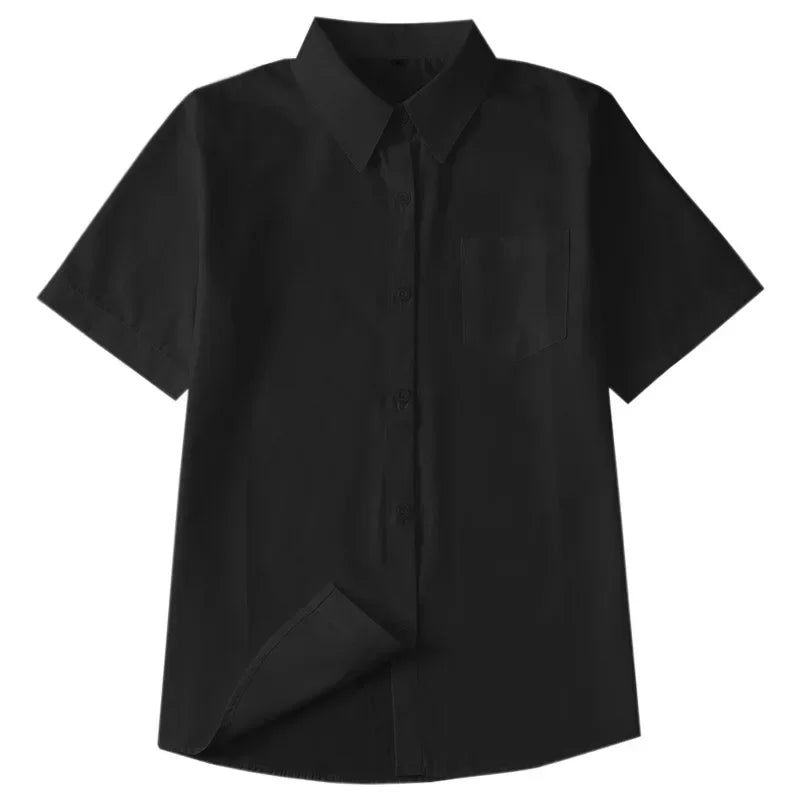 Japanese Jk Uniform Top Student Girls Shirt Women