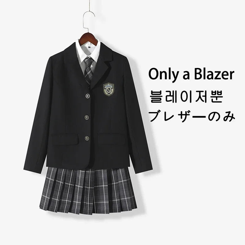 Japanese School Uniforms for Girl AutumnWinter Multicolor Long