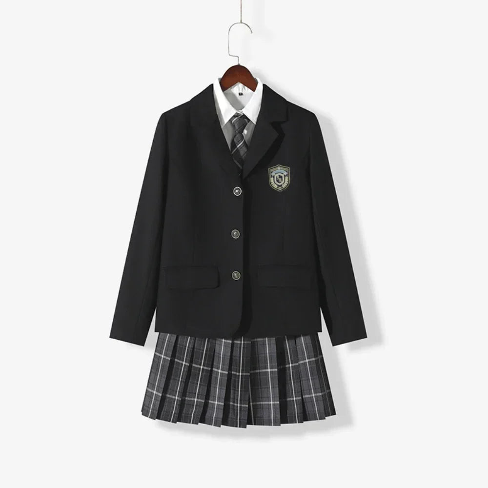 Japanese School Uniforms for Girl AutumnWinter Multicolor Long