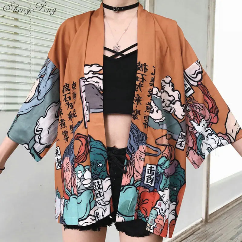Japanese kimono traditional yukata women kimono cosplay kimono