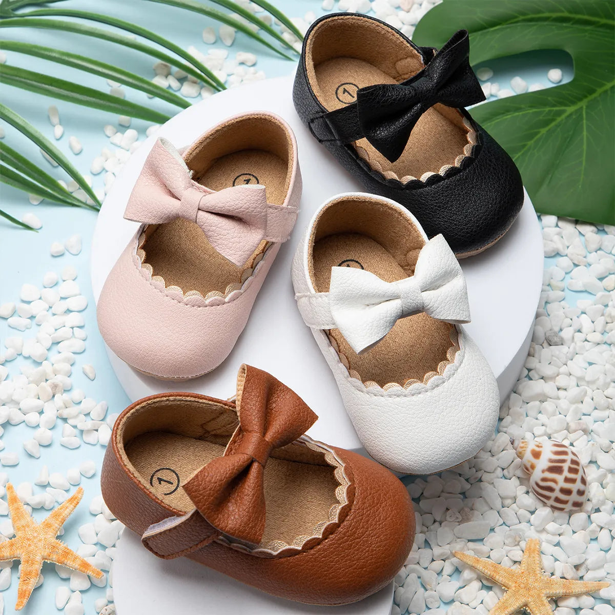 KIDSUN Baby Casual Shoes Infant Toddler Bowknot Non-slip