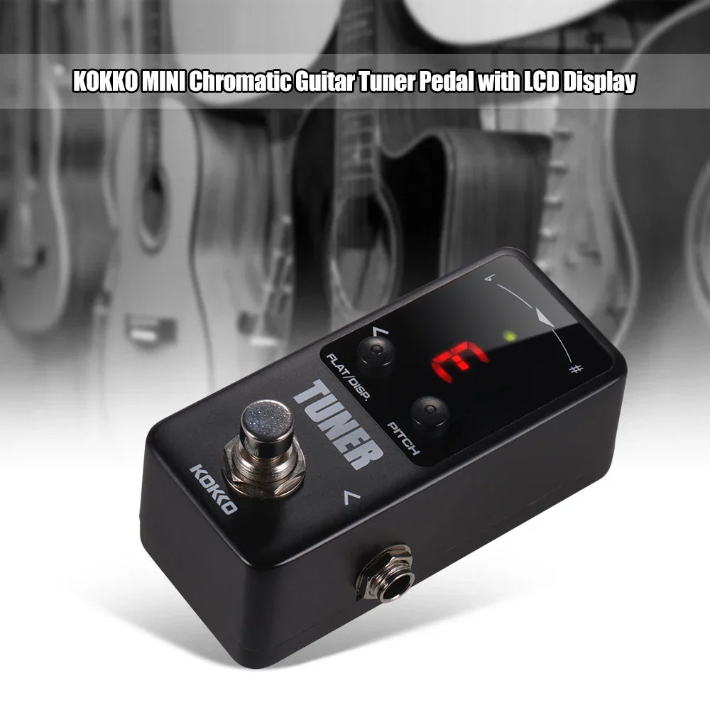 KOKKO FTN2 MINI Chromatic Guitar Tuner Pedal with