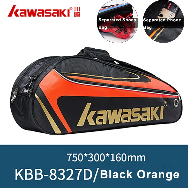 Kawasaki Badminton Bag Waterproof Single Shoulder Squash Racquet