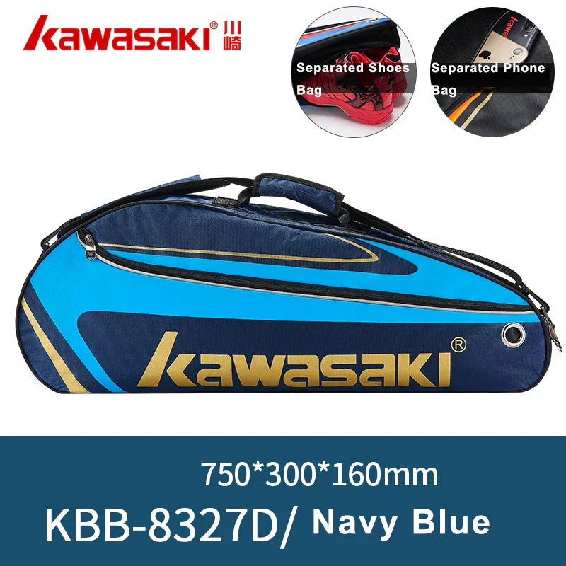 Kawasaki Badminton Bag Waterproof Single Shoulder Squash Racquet