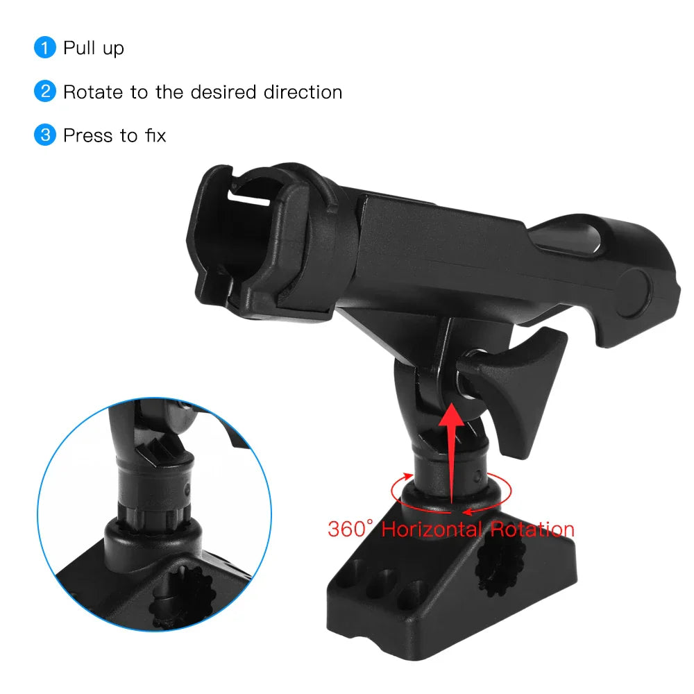 Kayak Fishing Rod Holder Mount Adjustable Fishing Boat