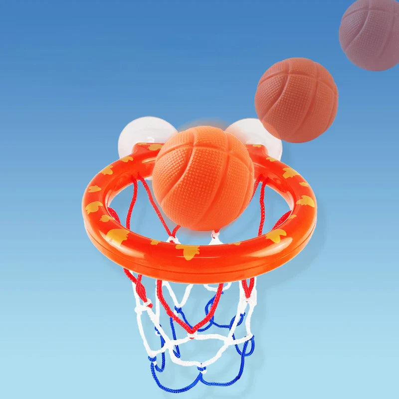 Kid Bath Basketball Hoop Bathtub Water Play Toys
