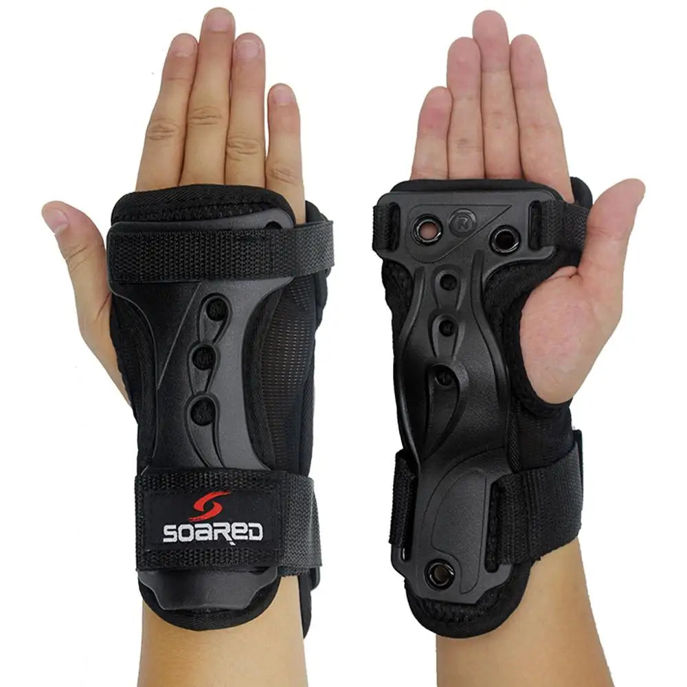 Kids Adults Roller Snowboard Ski Wrist Guards Hand
