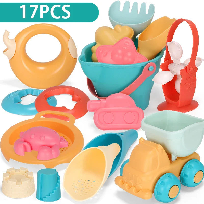 Kids Beach Toy Sandbox Set Outdoor Sand Soft