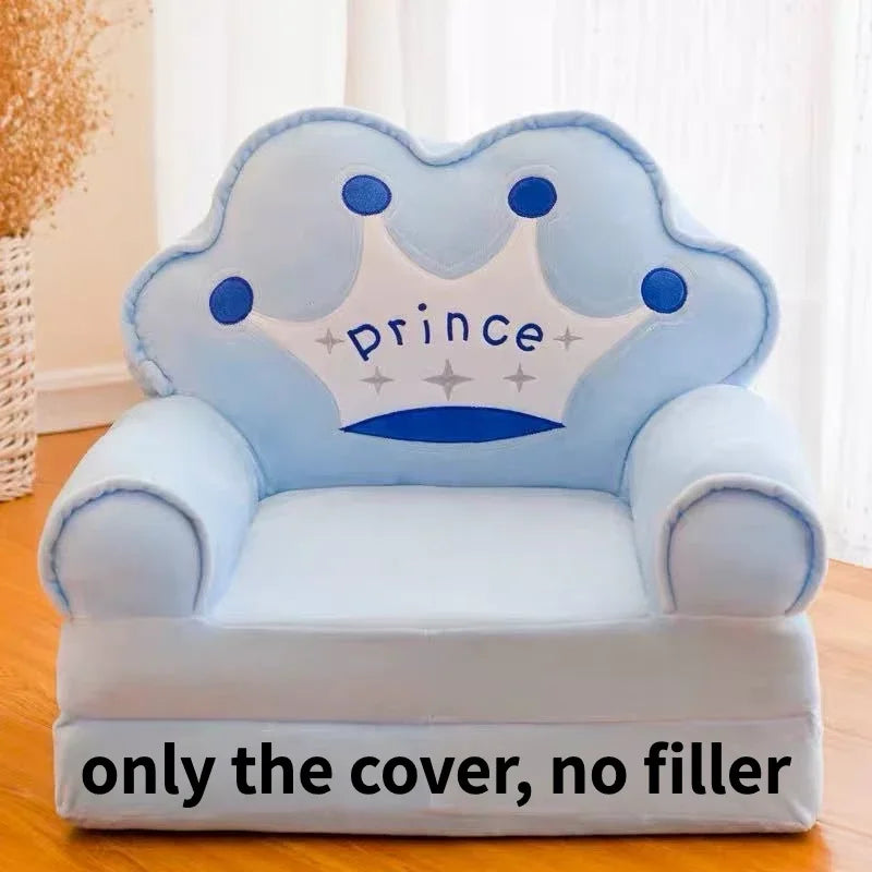 Kids Couch Children Sofa Cover Cartoon Lazy Folding