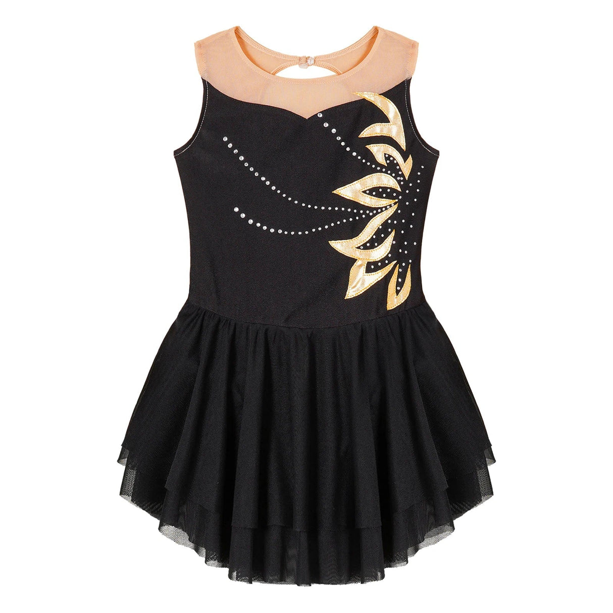Kids Girls Figure Skating Dress Ballet Dance Rhythmic