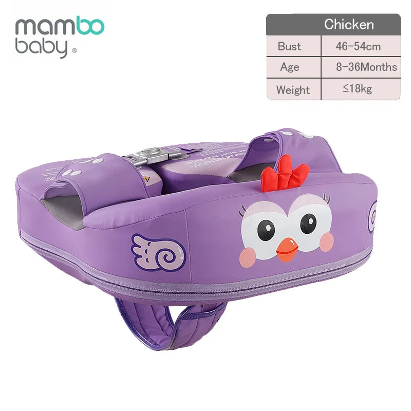 Kids Non-inflatable Floater Infant Baby Swim Float Waist