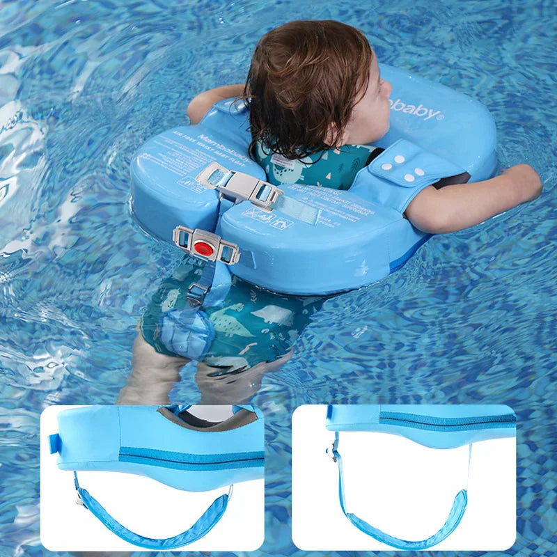 Kids Non-inflatable Floater Infant Baby Swim Float Waist
