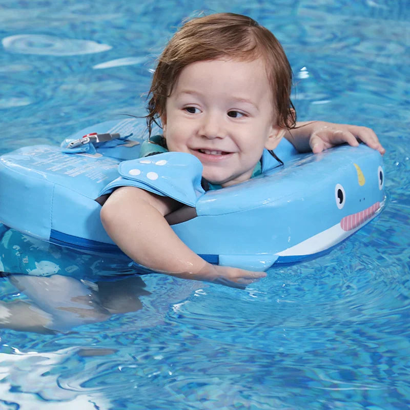 Kids Non-inflatable Floater Infant Baby Swim Float Waist