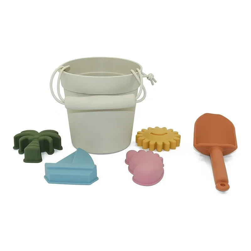 Kids Summer Soft Silicone Seaside Beach Toys Cute
