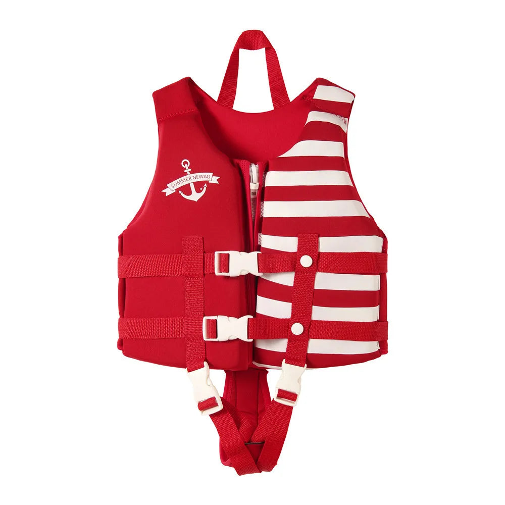 Kids Swimming Jacket Neoprene Safety Life Vest Water