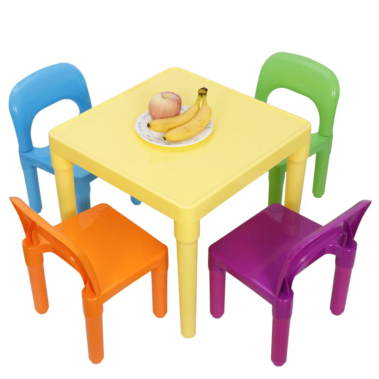 Kids Table and 4 Chairs Toddler Child Party