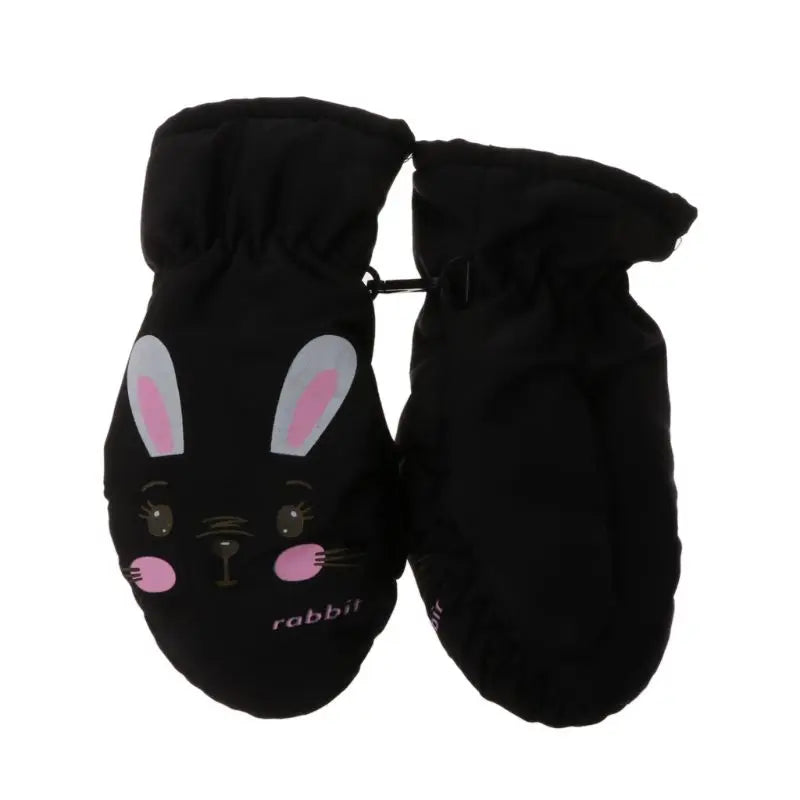 Kids Winter Warm Gloves Windproof For Children Boys