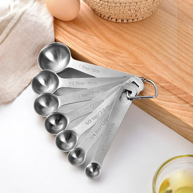 Kitchen Stainless Steel Measuring Cup Bakeware Measuring Spoon