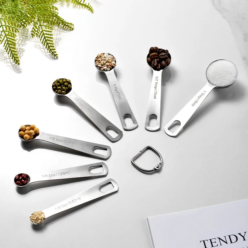 Kitchen Stainless Steel Measuring Cup Bakeware Measuring Spoon