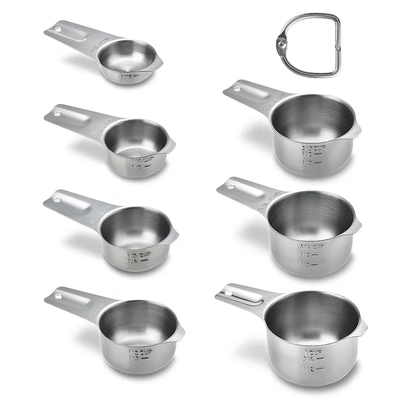 Kitchen Stainless Steel Measuring Cup Bakeware Measuring Spoon