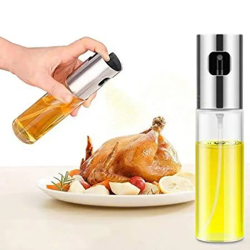 Kitchen Stainless Steel Olive Oil Sprayer Bottle Pump