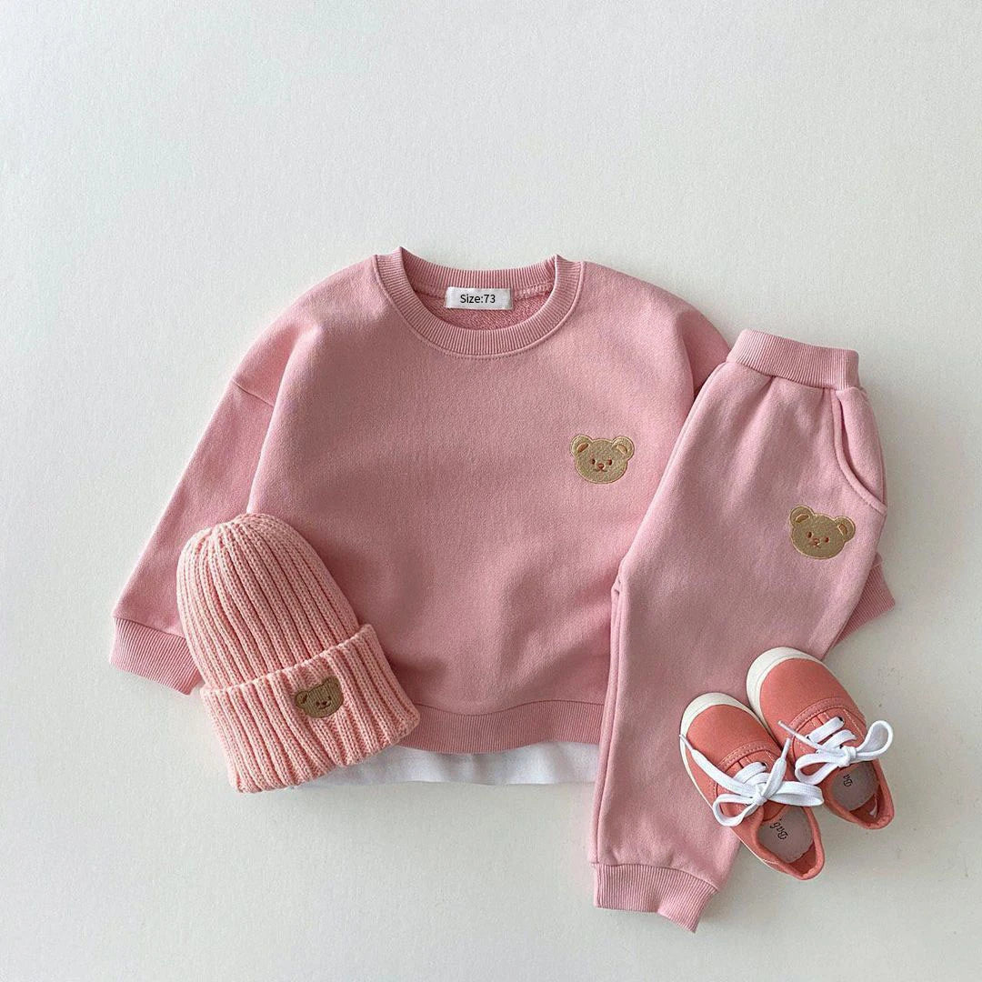 Korean Baby Clothes Suit Autumn New Baby Girls