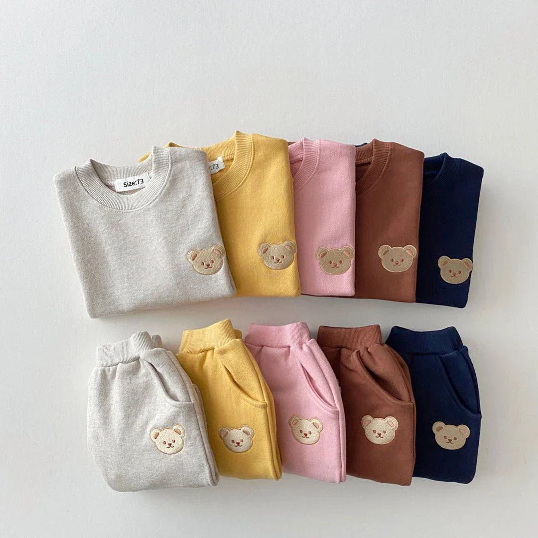 Korean Baby Clothes Suit Autumn New Baby Girls