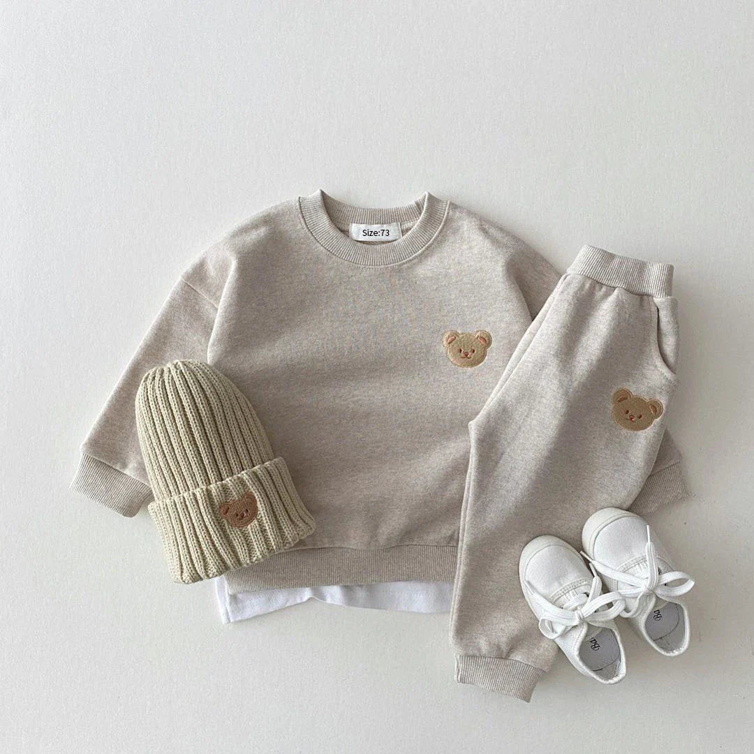 Korean Baby Clothes Suit Autumn New Baby Girls