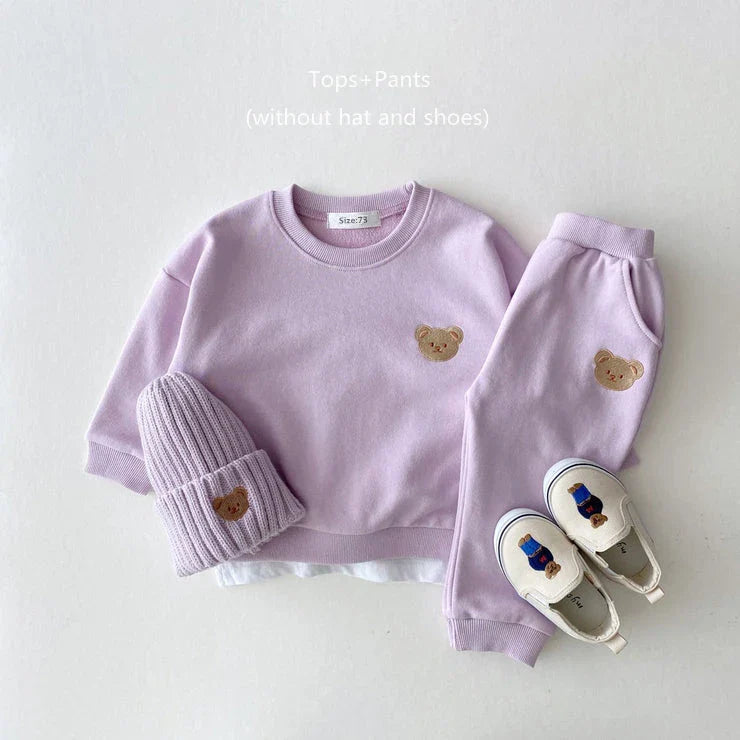 Korean Baby Clothes Suit Autumn New Baby Girls