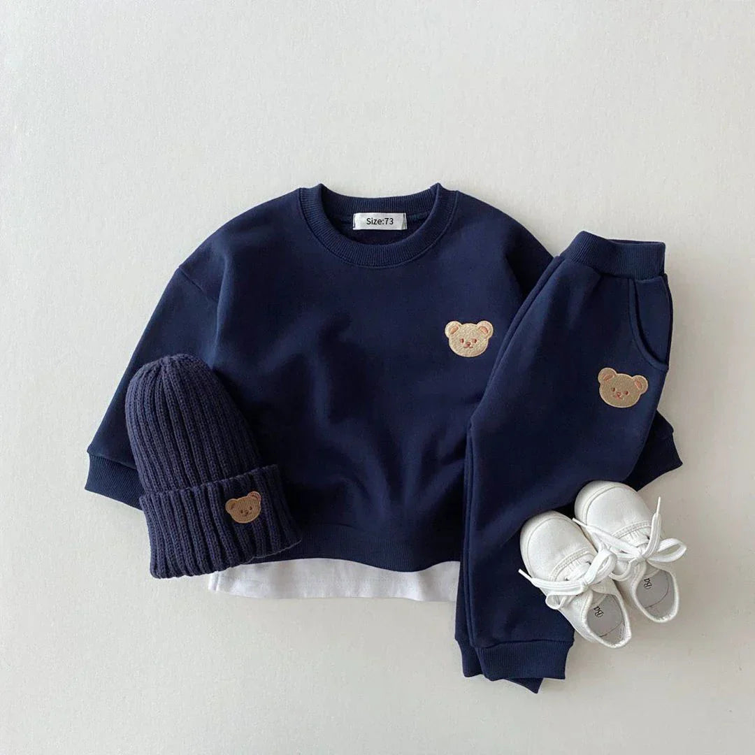 Korean Baby Clothes Suit Autumn New Baby Girls