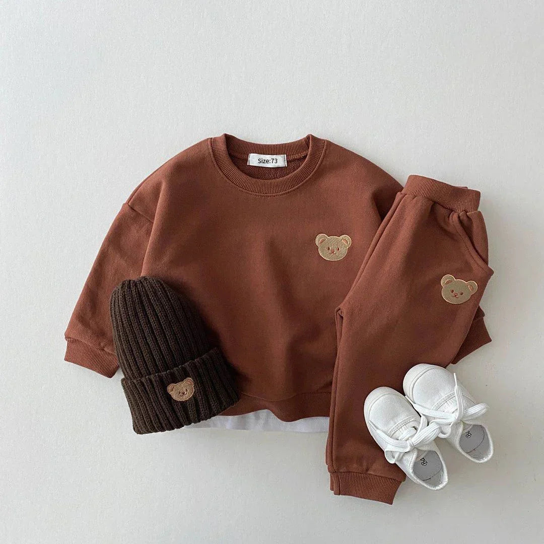 Korean Baby Clothes Suit Autumn New Baby Girls