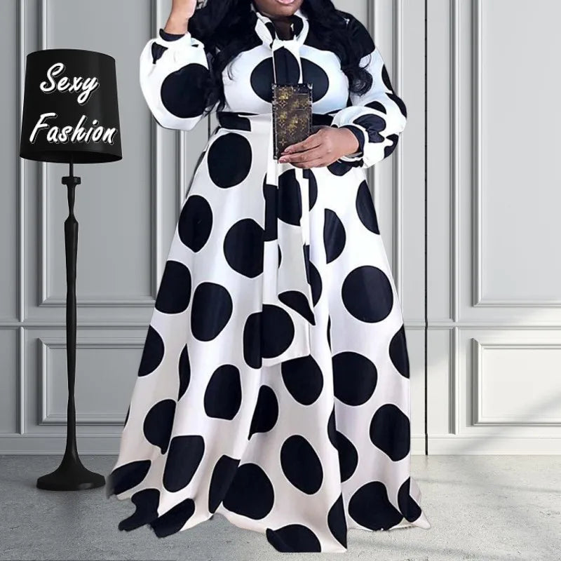 L-5XL 2023 African Women Clothing Plus Size Dresses