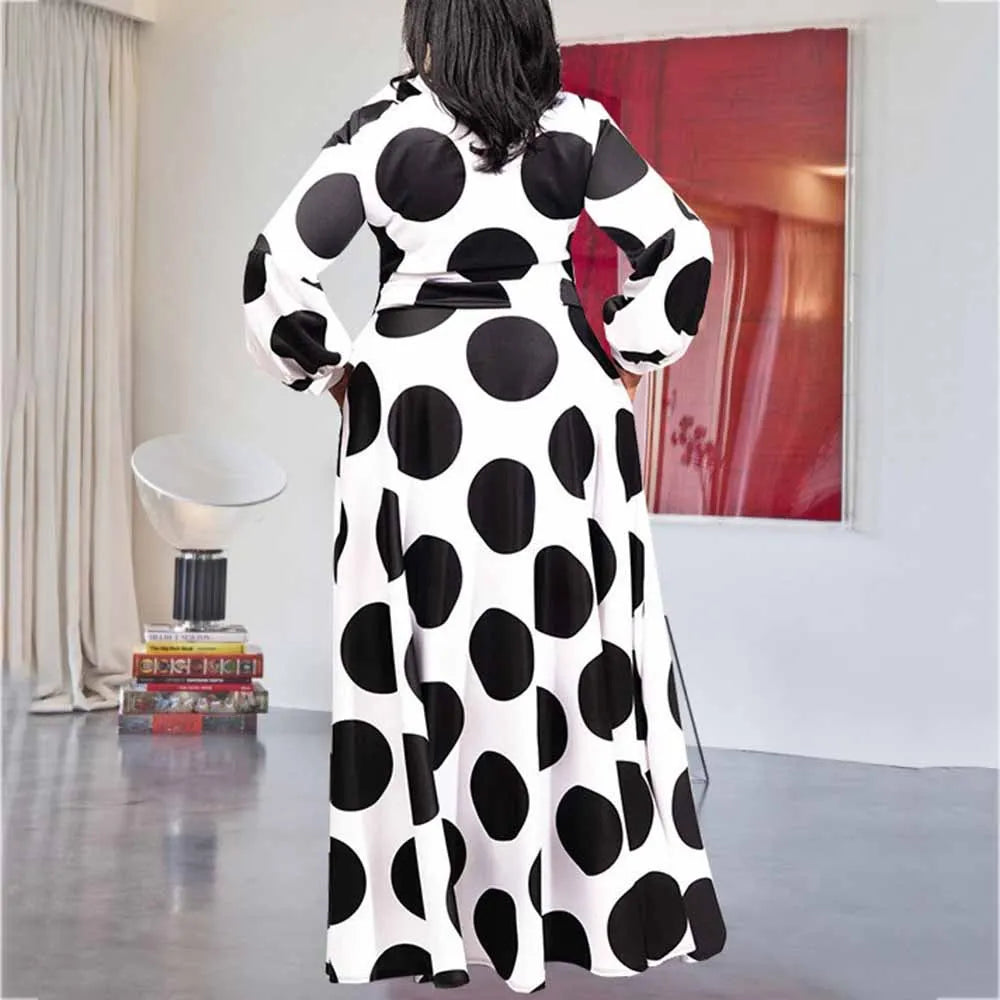 L-5XL 2023 African Women Clothing Plus Size Dresses