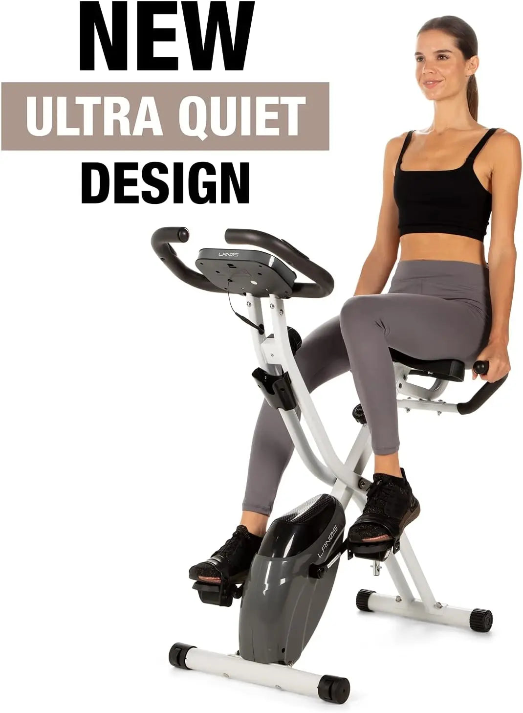 LANOS Workout Bike For Home - 2 In