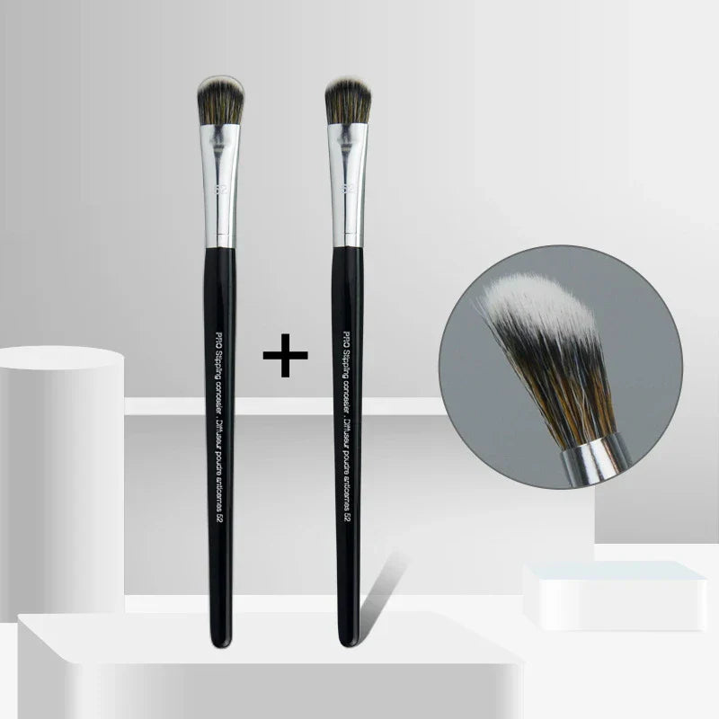 LOYBJ Professional Foundation Brush 47 Broom Head Liquid